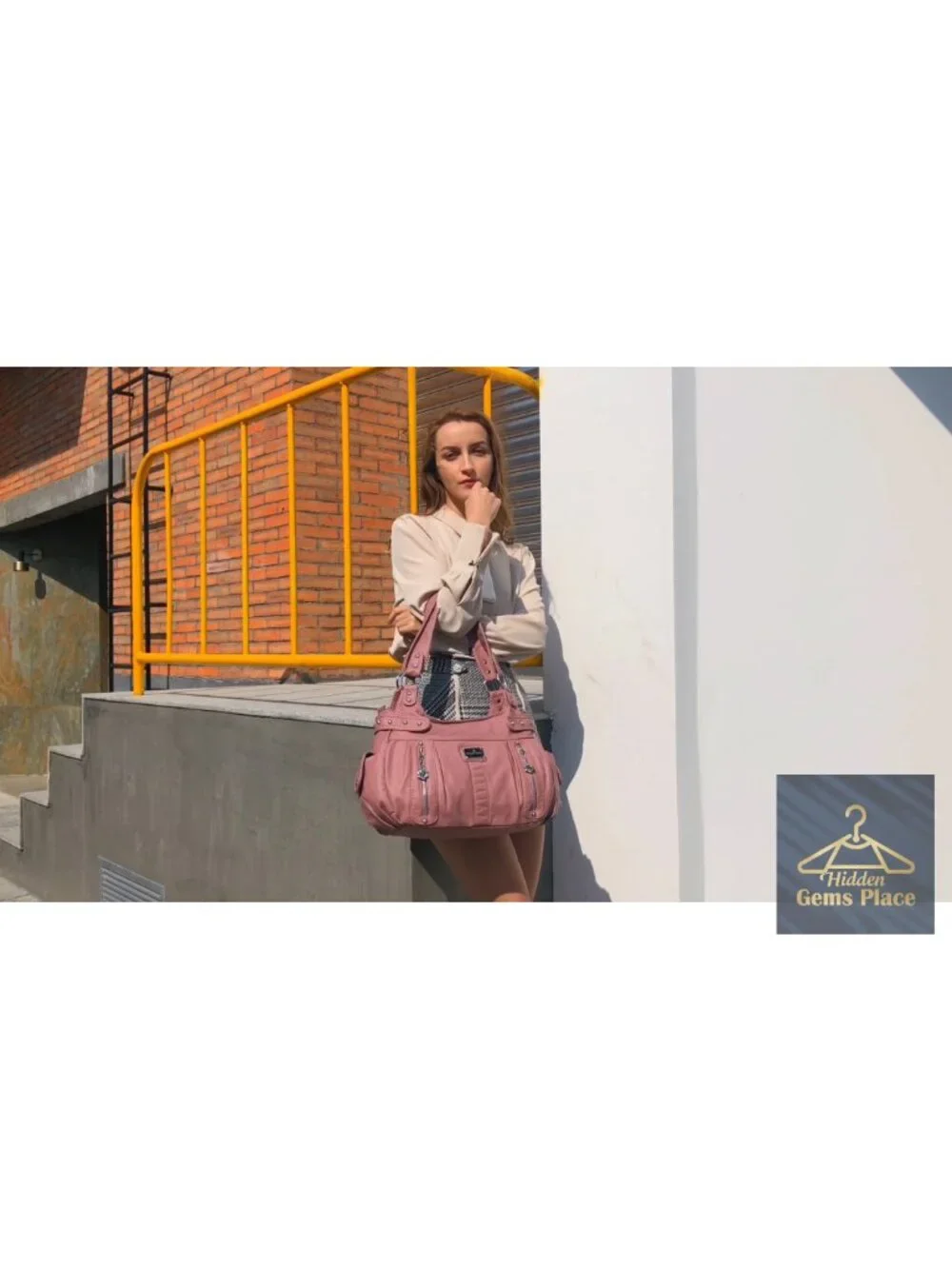 Large Faux Leather Crossbody Hobo Satchel Shoulder Handbag Tote Purse